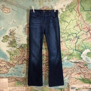 7 For All Mankind High Waisted Bootcut Jeans